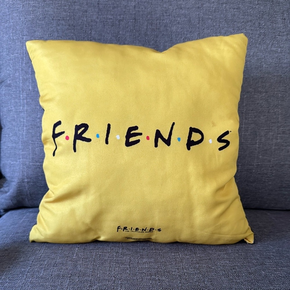 Friends Double-Sided Throw Pillow